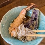 手打そば 三咲 - 天つゆの小鉢でも