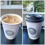 DE・NI - ◆アイスコーヒーにミルクとガムシロップをお願いしましたら、入れて出して下さいました。m(__)m コクを感じ美味しい珈琲。