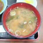 さいとう食堂 - 出汁の利いた味噌汁