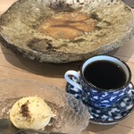 一貫 - とうもろこしのアイスクリームとコーヒー