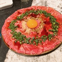 Matsusaka beef YAKINIKU THE SEJONG GEMS名駅店 - 生三点盛り、めちゃうま