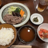 ざくろ TBS店 - 国産牛ロース バタ焼き（100g）