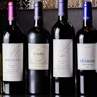 自慢の料理に寄り添う、厳選ワインと日本酒のペアリングコース