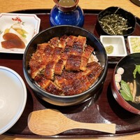 ひつまぶし名古屋備長 丸ビル店 - 上ひつまぶしランチセット（肝吸い変更）