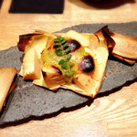 流ちょう - タケノコの木の芽味噌焼き