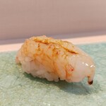 鮨 たくつ - ボタン海老