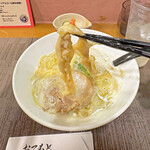 鶏白湯専門 らーめん我羅奢 - 穂先メンマ