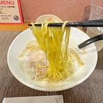 鶏白湯専門 らーめん我羅奢 - 麺は「田中製麺」さんの特注麺