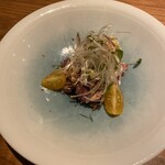 十番 無鴨黒 - カモのたたき