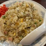 丸千葉 - チャーハン（味噌汁つき）