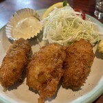 丸千葉 - かきフライ