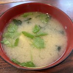 丸千葉 - 味噌汁