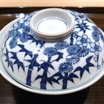 てんぷら 近藤 - 才巻海老と小柱のかき揚げ (天丼)