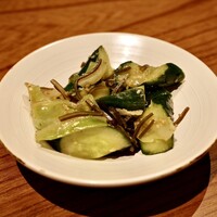 炭焼うな富士 名駅店 - お茶請け きゅうり