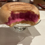 日本料理若林 - ⑥紫蘇のアイスにマスカルポーネ