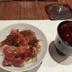 日本料理若林 - ⑤かつおのご飯〜いやいや最高です！