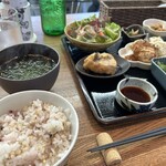 トキヤ - ご飯とあおさ汁もあるよ