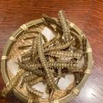 新宿うな鐵 - 骨せんべい