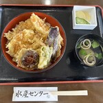 水産センター - ナマズ天丼 JPY 1,300