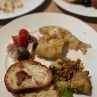 インプレイス 3-3 ヒルトン名古屋 - 若鮎・穴子天麩羅、鯛のアクアパッア