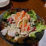 佐伯地魚 のん喜 - 海鮮サラダ　990円