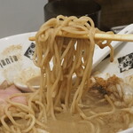 NIBOSHI MANIA - サバニボプレッソ 麺リフト