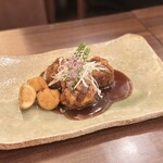 ドラゴン ショクドウ - とろとろ黒酢酢豚