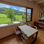 さとや - ２階カフェスペース