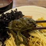 酒肴場 屯 - 濃厚なあわびの肝バター