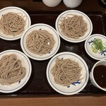 花水木 - ふるまい皿そば（皿そば10皿まで食べ放題）