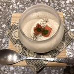 宮川町 水簾 - しろごまのパンナコッタ(デザート)