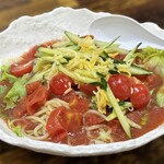 HOTめん花 - 冷やしトマトラーメン