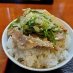 煮干中華 あさり - セルフ丼