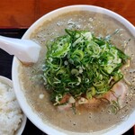 煮干中華 あさり - 上から