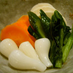 酒徒庵 - 漬物盛り合わせ