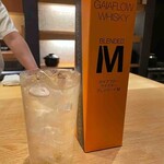 くずし 之助 - 地元ウイスキー１