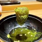 鮨 一 - 抹茶のわらび餅