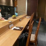 くずし 之助 - カウンター席