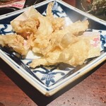 博多 官兵衛 春吉 離れ - イカのあと作りは天ぷらで♪