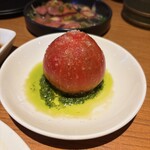 大衆ビストロ ガフ - 丸ごとトマトのさっぱりマリネ