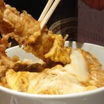 飛うめ - 天とじ丼 ¥1280