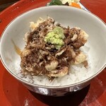 なかむら - 天丼（アップ）