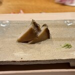 鮨 みやした - 鮑、そのままで旨みが溢れる