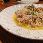 オステリア ラ チチェルキア - 白いラグーのタリアテッレ