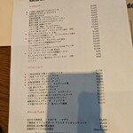 Trattoria Da KENZO - メニュー