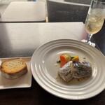 TAGEN DINING CAFE - 太刀魚のバターソテーレモンソース(ドリンク付けて)1220円