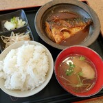 キッチン&クラフト たまや食堂 - 築地のさばのみそ煮定食