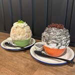 南アルプス八ヶ岳 天然氷のかき氷 ふわりひめ - 