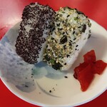 一九ラーメン 糟屋店 - 一九といえばおにぎり頼んじゃいます