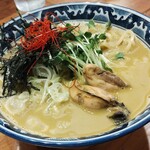 麺や 佐市 - カキらぁ麺